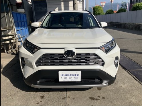 トヨタRAV4　コーティングメンテナンス