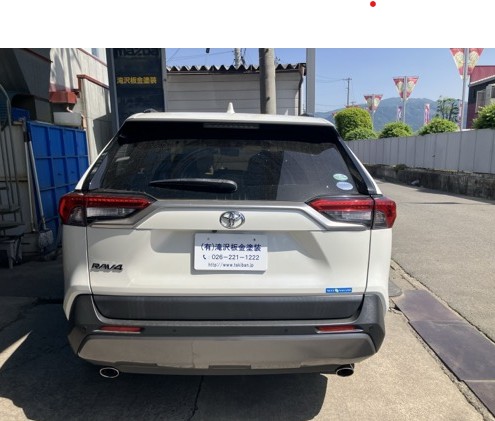 RAV4コーテイング前